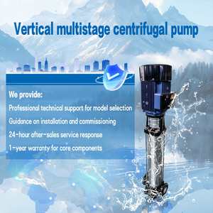 0EM Customized Wholesale Excellent Performance Vertical Multistage Booster <b>Pump</b> for Fields Such As Industrial Boiler Feed Water - Product Image 3