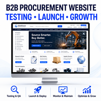 Diseño y Desarrollo de Sitios Web Personalizados para Compras al por Mayor B2B con Sistema de RFQ, Precios por Niveles y Pedidos al por Mayor