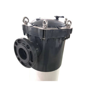 Boîtier de filtre à sac UPVC haute précision, filtre à sac à grand débit pour station de traitement de l'eau - Product Image 3