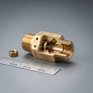 Válvulas de Latón Mecanizadas por CNC de Tipo Suizo de Precisión con Alta Tolerancia para Válvulas - Product Image 2