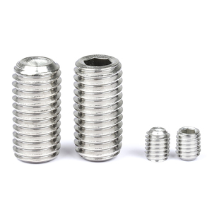 100pcs/bag 304 Stainless Steel Hex <strong>Socket</strong> Set <strong>Screw</strong> Cup Point M1.6 M2 M2.5 M3 M3.5 M4 M5 M6 M8 M10 Hexagon <strong>Socket</strong> Grub <strong>Screws</strong> - Product Image 6