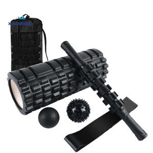 Set di Rulli in Schiuma per Yoga 6-in-1 Personalizzabile, in Materiale EVA, con Rulli Muscolari e Banda Elastica 33x14cm per Yoga e <span class=keywords><strong>Pilates</strong></span> - Product Image 1