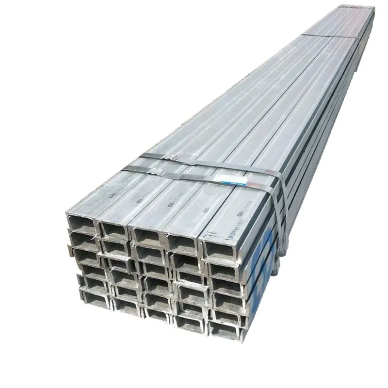 Ms kanal çelik fiyatı galvanizli çelik c kanallı purlins