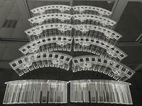 Cuvette de réaction jetable en plastique PS compatible avec l'analyseur de biochimie Bioelab AS120, récipient pour échantillons de laboratoire
