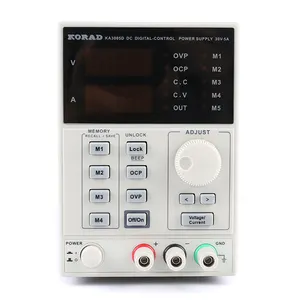 KA3005D Precisão Ajustável Digital Programável fonte de Alimentação DC fonte De Alimentação de Laboratório 30V 5A + Laptop AC DC JACK Telefone