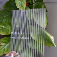 Feuilles de toiture diffuseur de lumière, feuilles de polycarbonate plastique ondulées