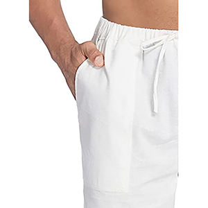 <span class=keywords><strong>Pantalones</strong></span> <span class=keywords><strong>de</strong></span> <span class=keywords><strong>Hombre</strong></span> Shinesia, Talla Grande, Lino, Cintura Elástica, Sueltos, Finos, Transpirables, Suaves, Casuales <span class=keywords><strong>de</strong></span> Playa, Personalizados OEM - Product Image 4