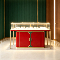 Vitrines de présentation de bijoux de luxe sur mesure pour les magasins de détail et autres présentoirs de mobilier commercial