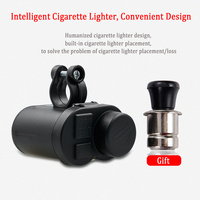 Chargeur allume-cigare de moto double USB au design moderne avec interrupteur Chargeur de téléphone de vélo pour moto