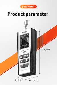 เครื่องนับอนุภาคฝุ่น <span class=keywords><strong>PM2.5</strong></span> PM10 หกช่องเครื่องตรวจจับมลพิษทางอากาศ 2.5 um เครื่องนับฝุ่นอนุภาคการตรวจสอบฝุ่น - Product Image 4