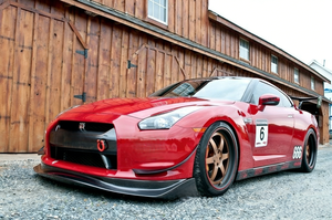 Alerón Delantero de Fibra de Carbono Estilo Amuse para Nissan GT-R R35 2008-2016 Nuevo con 180 Días de Garantía - Product Image 6