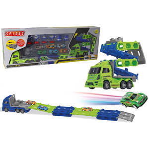 Camion de transport FRIZ avec lanceur et 6 voitures incluses - Product Image 1