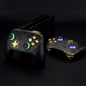 Kit de modification LED DIY EXtremeRate DTFS pour Nintendo Switch Pro - Joysticks, D-pad, ensemble complet de boutons pour NS Pro - Product Image 6