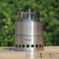Réchaud à bois pliable pique-nique, brûleur d'extérieur, conception de Camping, WS004