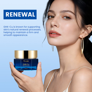Crème au peptide GHK Cu, hydratation, éclaircissement, texture lisse, soutien du collagène, raffermissant, réparation des rides, crème anti-âge pour le visage, peptide - Product Image 2