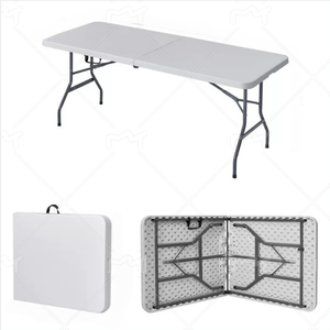 Bán buôn cung cấp bàn Ăn Gấp và ghế, bàn cắm trại gấp, và Bàn Gấp Nhựa đơn giản. - Product Image 2