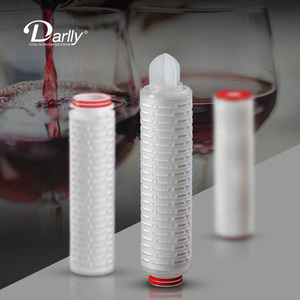 Pes şırınga filtresi 0.22um 20 inç Pes kıvrımlı filtre kartuşu 100% bütünlük <span class=keywords><strong>test</strong></span> edildi - Product Image 4