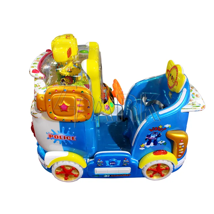 Indoor sports amusement park coin operated game rocking swing electric cars plastic