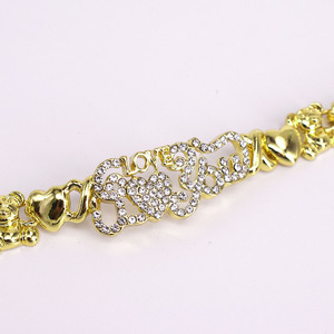 T0230 nuovo design placcato in oro 14 K <span class=keywords><strong>ti</strong></span> amo set di gioielli con orsacchiotto - Product Image 4