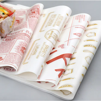 Feuilles de papier d'emballage imperméables avec Logo, vente en gros de haute qualité