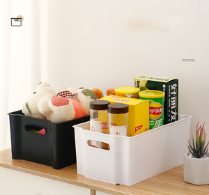 Cross Border Hot Selling Spot Supply Kitchen Seasoning Plastic Storage Basket Snack Storage Rack Bathroom Storage Basket