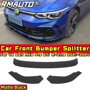 ชุดแต่งกันชนหน้า Golf MK8 Pro GTI R-Line สีดำเงา สำหรับ VW Golf MK8 Pro GTI R-Line ปี 2021-2024 อุปกรณ์ตกแต่งรถยนต์ - Product Image 2