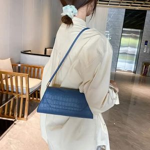 Hot Pu Leather Simple Design Underarm Purse <b>Women</b> <b>Shoulder</b> Stone Pattern Pu Leather <b>Bags</b> on Sale <b>Women</b> Handbags - Product Image 3