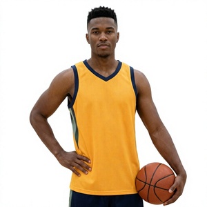 Camiseta de Baloncesto Transpirable de Alto Rendimiento, Absorbe la Humedad, Apariencia Profesional, Diseño sin Mangas, Nombre del Equipo Personalizado - Product Image 1