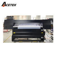 Acetek 4 או 8pcs i3200 ראשי משמש טקסטיל מכונת דפוס סובלימציה לצבוע מדפסת 3ft עבור t חולצות