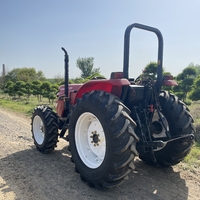 Tracteur Yanmarr d'occasion 70 CV 4x4 à moteur diesel avec chargeur frontal, transmission à engrenages, moteur efficace pour les travaux de terrain