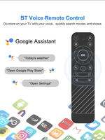 TV Box X95 2025, 4K Android 14, Amlogic S905x5m, 4 GB de RAM, 32 GB con Control Remoto por Voz BT, Wifi 6 Dual, Smart TV Stick, Android Set-Top Box