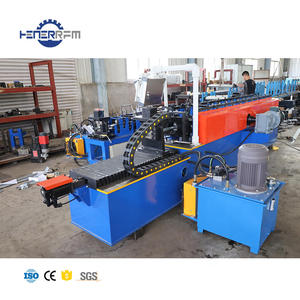 Machine de profilage à froid pour profilés oméga en acier léger, machine de fabrication de profilés oméga type chapeau, machine de profilage à froid pour montants et rails - Product Image 3