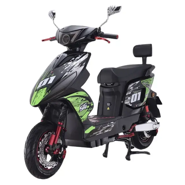Hotsale 3000W yüksek güç 72V kurşun asit pil uzun menzilli özelleştirilebilir renk yetişkin yarış elektrikli motosiklet
