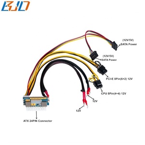 Nuevo 450W de potencia de salida 24Pin entrada DC 12V <span class=keywords><strong>Mini</strong></span> <span class=keywords><strong>ITX</strong></span> Pico PSU fuente de alimentación ATX - Product Image 1