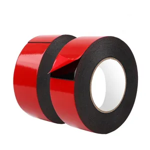 2 Sided Foam Tape Acrylic Foam Roll Waterproof High Bonding Adhesive Double Sided PE Foam Tape