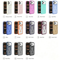 Coque de téléphone magnétique pour iPhone 18 Pro, couleur macaron, anti-traces de doigts, antichoc pour iPhone 18 17 16 Pro Max