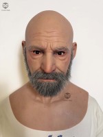 Maschera in Silicone Ultra-Realistica per Adulti, Traspirante ed Ecologica, Riutilizzabile per Halloween e Feste di Pasqua