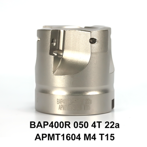 BAP400R0504T22 حامل أداة خراطة CNC من الفولاذ عالي السرعة، قاطع تفريز متدرج، حافة قطع 12 مم، 45HRC، OEM - Product Image 4