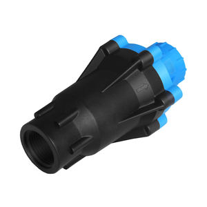 Valvola di Sfiato Aria e Vuoto in HDPE per Irrigazione Agricola, Bassa Portata, Misure 1\" e 2\", Colore Arancione - Product Image 2