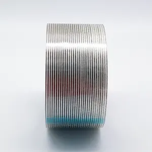 Cinta de flejado reforzada con filamento de fibra de vidrio Cinta de filamento mono recta autoadhesiva