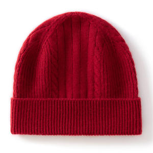 Gorro de Punto Moderno y Holgado en Colores Vibrantes con Lindos Lazos Decorativos para Jóvenes Adultos - Product Image 6