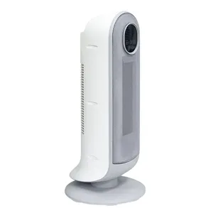 Remote/touch Control LED display screens electric low noise heater fan 2000W wireless tuya app