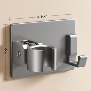 Soporte <span class=keywords><strong>de</strong></span> <span class=keywords><strong>Ducha</strong></span> <span class=keywords><strong>para</strong></span> Inodoro <span class=keywords><strong>de</strong></span> Aluminio D5065, Base Fija sin Perforaciones, Accesorios <span class=keywords><strong>de</strong></span> Baño, Soporte <span class=keywords><strong>para</strong></span> Pistola <span class=keywords><strong>de</strong></span> Agua - Product Image 5