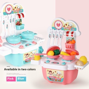 Mini <span class=keywords><strong>cuisine</strong></span> pour enfants, ensemble de jeu de <span class=keywords><strong>simulation</strong></span> de <span class=keywords><strong>cuisine</strong></span> avec aliments factices, jouet éducatif pour les tout-petits, filles et garçons, cadeau - Product Image 4