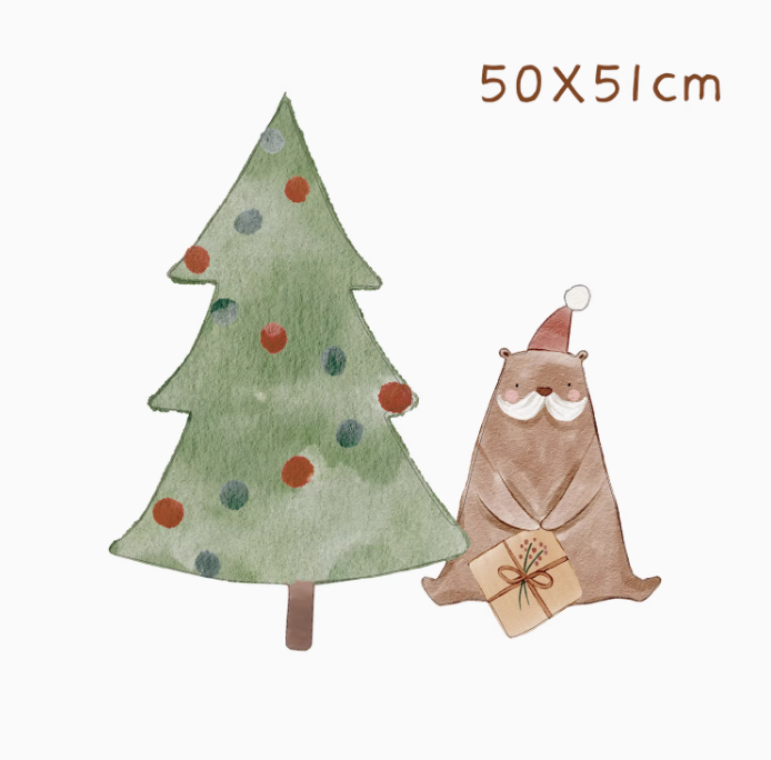 Bear with Christmas Tree