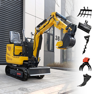 Mini-excavatrice <span class=keywords><strong>de</strong></span> 1,2 tonne <span class=keywords><strong>de</strong></span> qualité fiable, système hydraulique stable, petite pelle pour <span class=keywords><strong>travaux</strong></span> <span class=keywords><strong>d</strong></span>'entretien municipal - Product Image 3