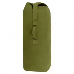 Sac de voyage en toile de style militaire, ouverture par le haut, échantillon gratuit, pour hommes, randonnée, voyage, mission - Product Image 1