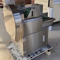 Cortadora de Verduras Profesional de Acero Inoxidable, Eléctrica, para Patatas, Cebollas, Pepinos, Repollo, Máquina Cortadora y Rebanadora de Verduras
