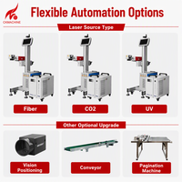 Mesin Pengkodean Laser UV Online CKMACHINE 3-10W, Printer Penanda Dingin untuk Pita Pembungkus Kimia, Pipa Plastik Bulat PE PVC HDPE