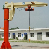 La mini grue électrique 1000 kg prennent la mini grue mobile portative de potence pour la construction de maison